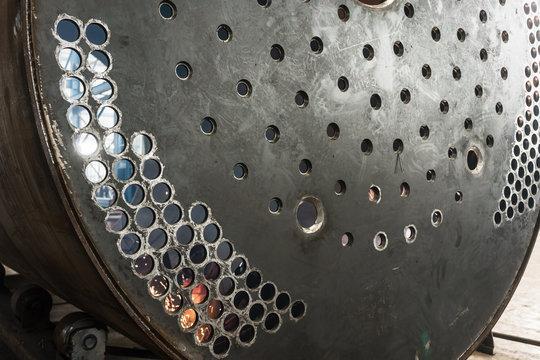 Front Face of a Heat Exchanger
