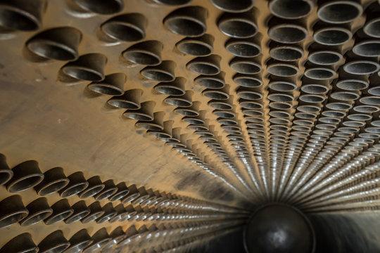 Picture of inside of a Heat Exchanger